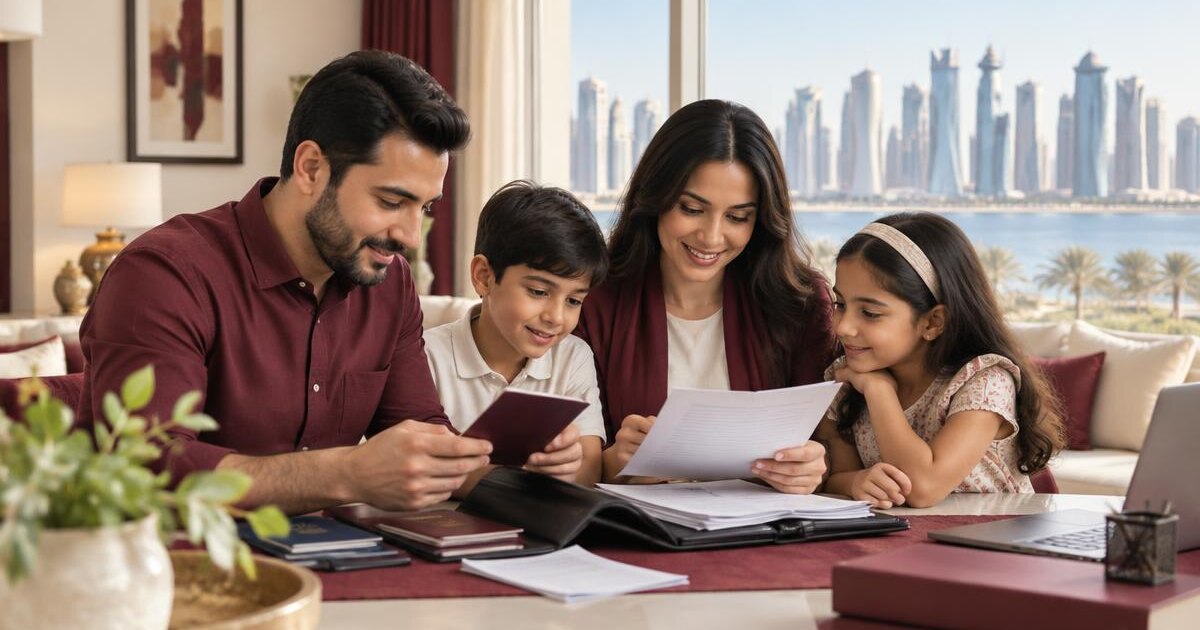 How to sponsor family in Qatar: spouse, children and other relatives